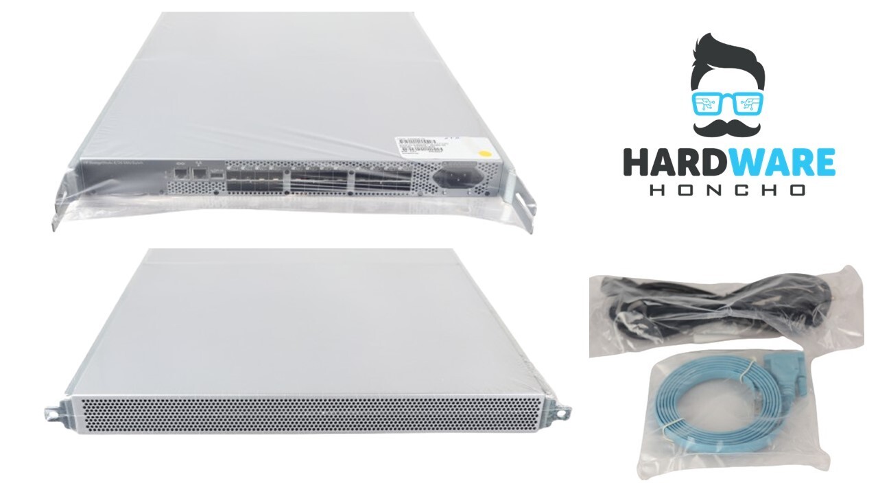 HP  AM868A HPE 8/24 Base (16) Full Fabric Ports Enabled SAN Switch