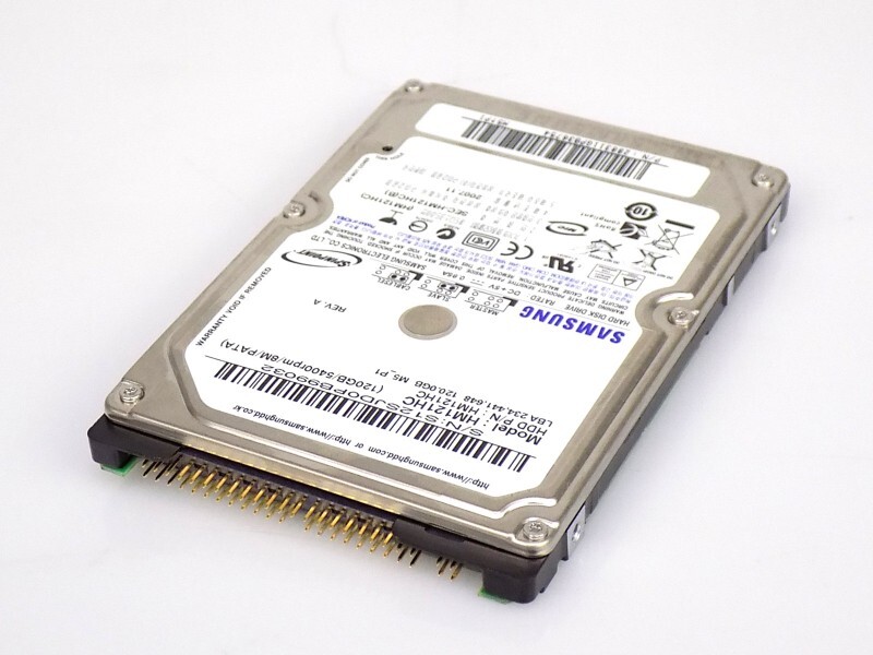 120GB Samsung SpinPoint M5 HM121HC IDE P-ATA 5400rpm 2.5 inch HDD Hard Drive