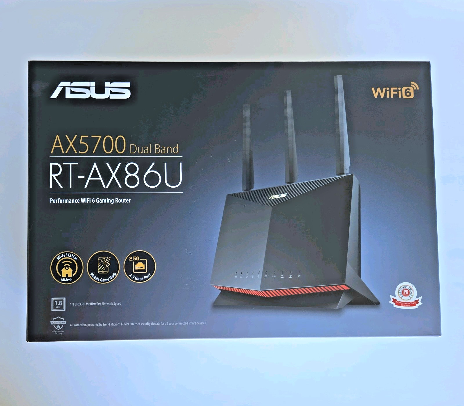 ASUS RT-AX86U (AX5700) Dual Band Wireless Gaming Router
