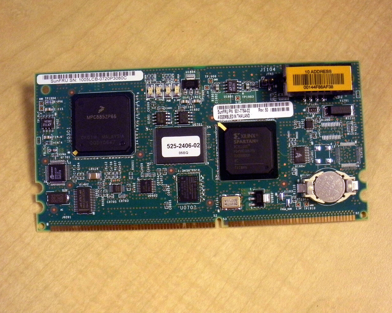 Sun 501-7764 Service Processor for T2000