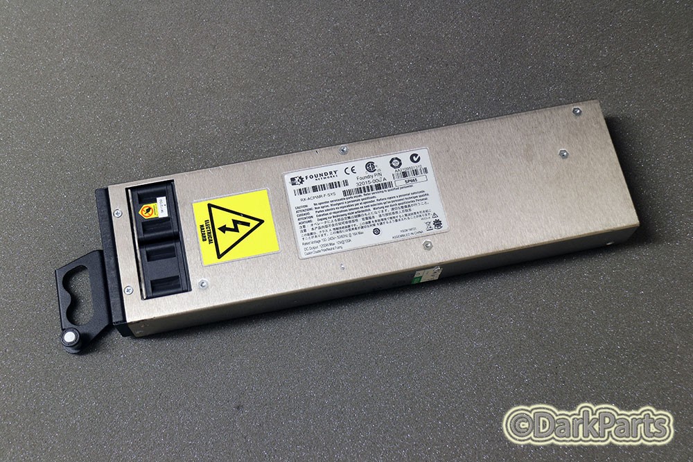 Foundry Networks 32015-000 RX-ACPWR-F-SYS Power Supply Brocade