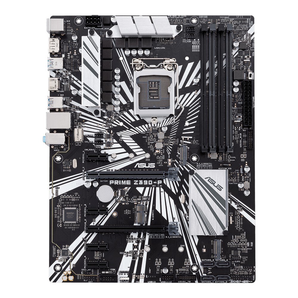 ASUS Prime Z390-P LGA 1151 Intel Z390 SATA 6Gb/s USB 3.1 ATX Intel Motherboard