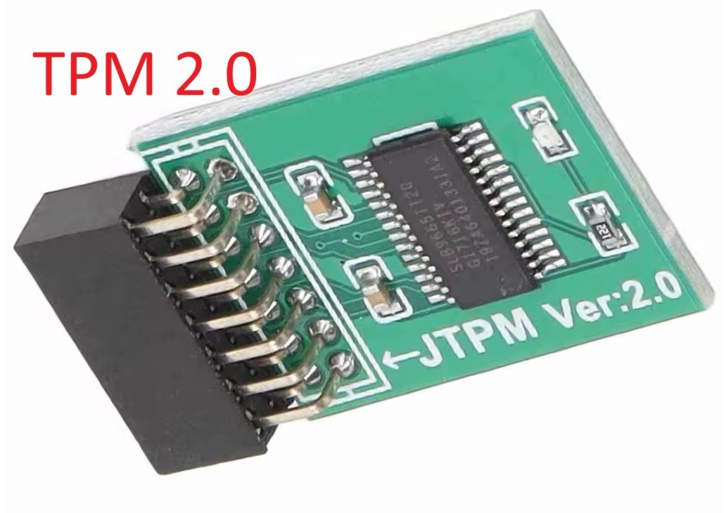 Compact MSI TPM 2.0 Module for Windows 11 - Strong Encryption & Easy Install