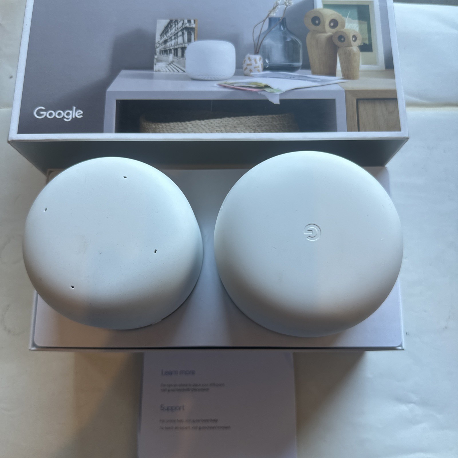 Google Nest Wifi 2-Pack H2D Router H2E Point AC2200 Mesh WiFi Tested  26