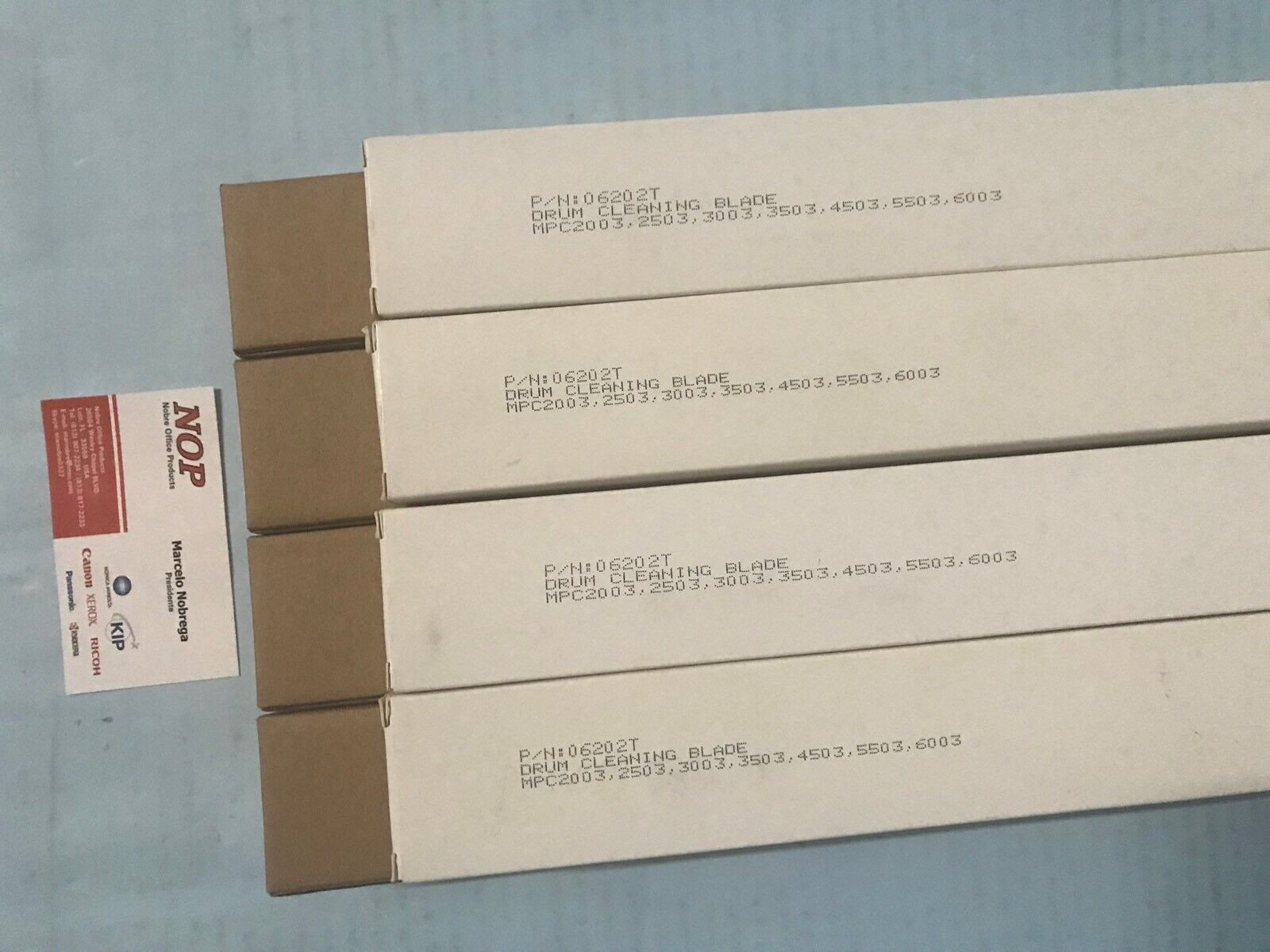 4 DRUM CLEANING BLADE Ricoh MP C6003 C5503 C4503 C3503 C3003 MPC6003 MPC5503