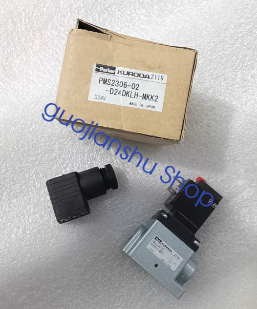 1PCS NEW PARKER PMS2306-02-D24DKLH-MKK2 solenoid valve delivery Via Fedex/DHL
