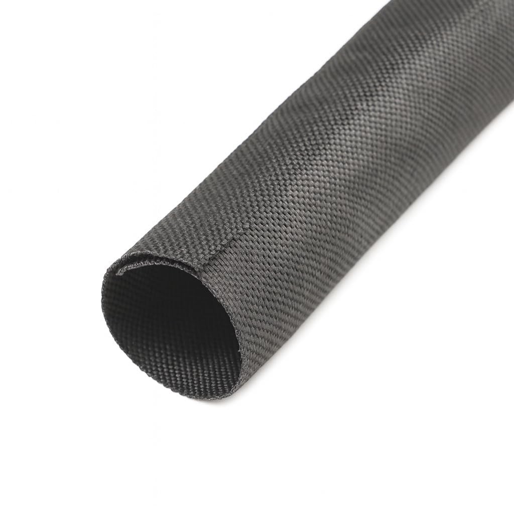 Woven Mesh Split-Sleeve Wire Loom for High-Temperature Automotive Harness and...