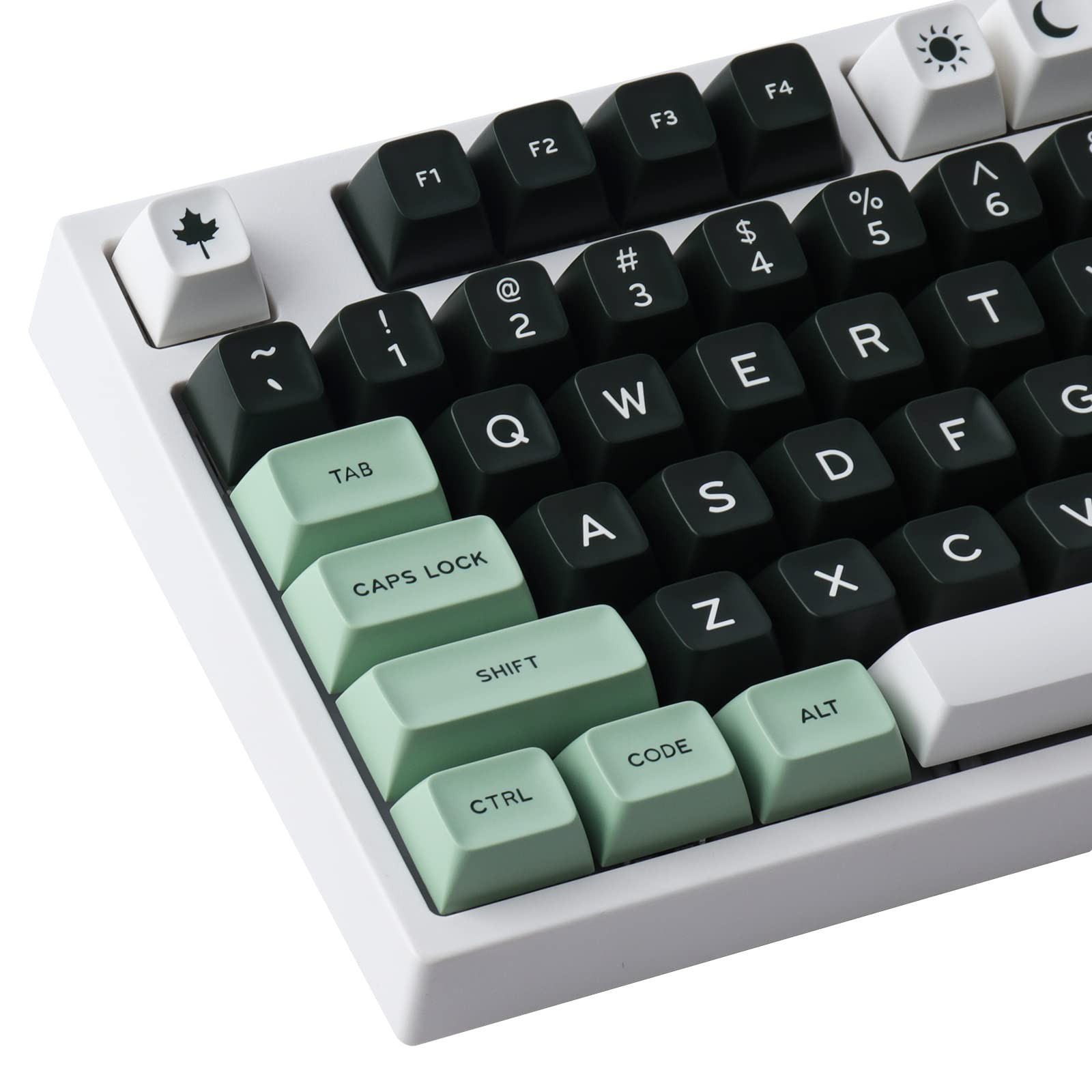Doubleshot ABS Keycaps Set 173 Keys SA Profile Salon for Cherry MX Switches Box