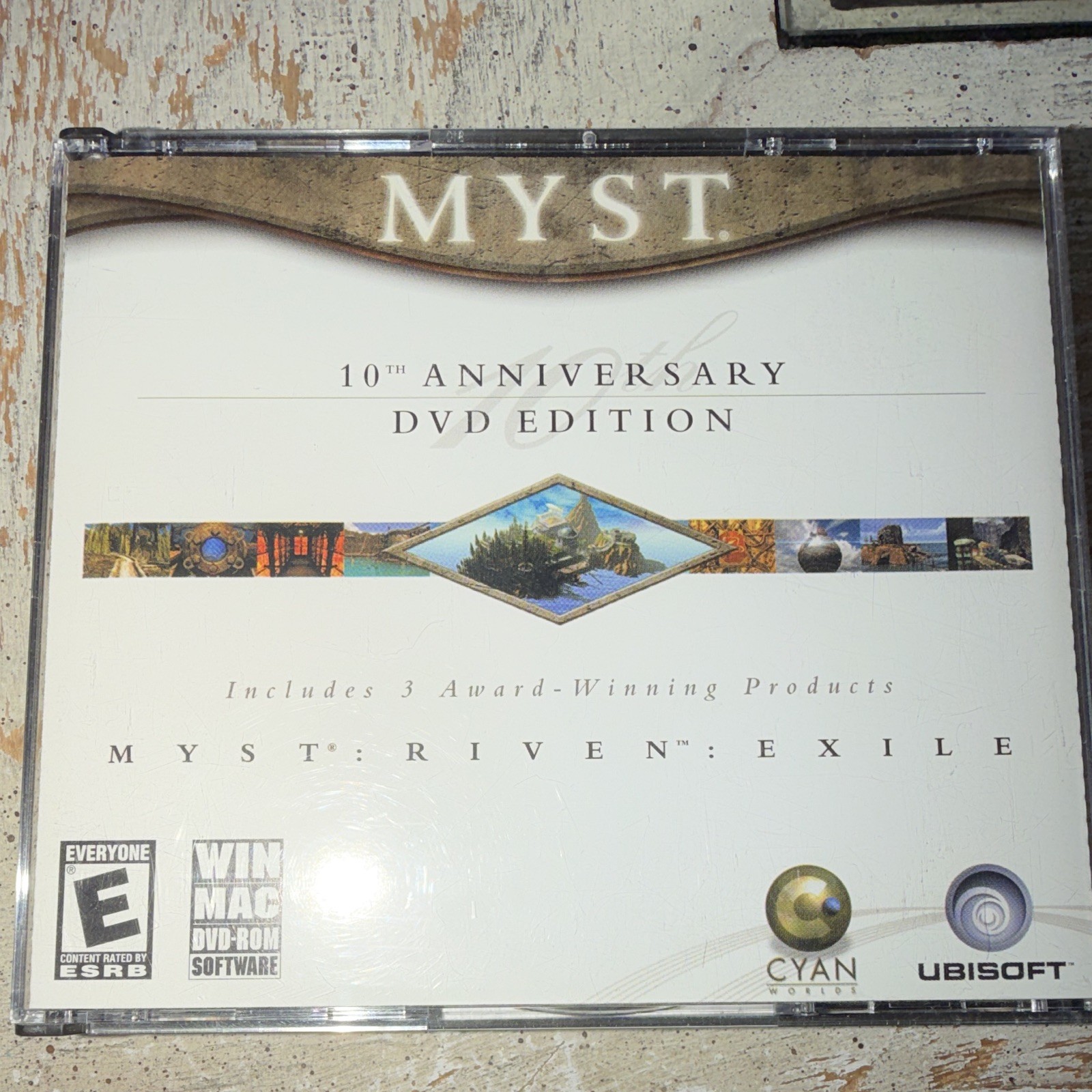 Ubisoft Myst 10th Anniversary DVD Edition PC/Mac Game DVD-ROM ENG MPN 651116-BCK