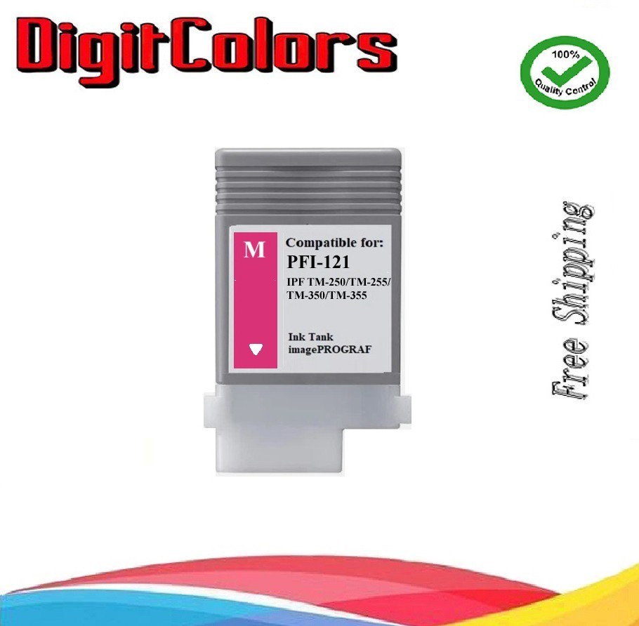 PFI-121 Magenta Ink Tank PFI121M for Canon IPF  TM-250 TM-255 TM-350 TM-355