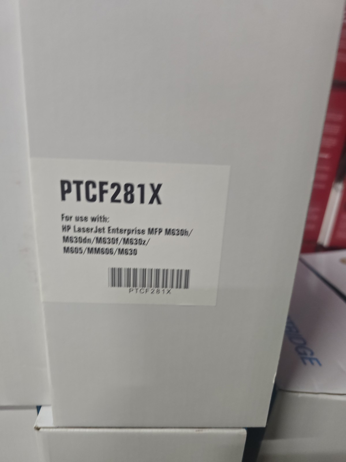 PTCF281A BLACK TONER CARTRIDGE