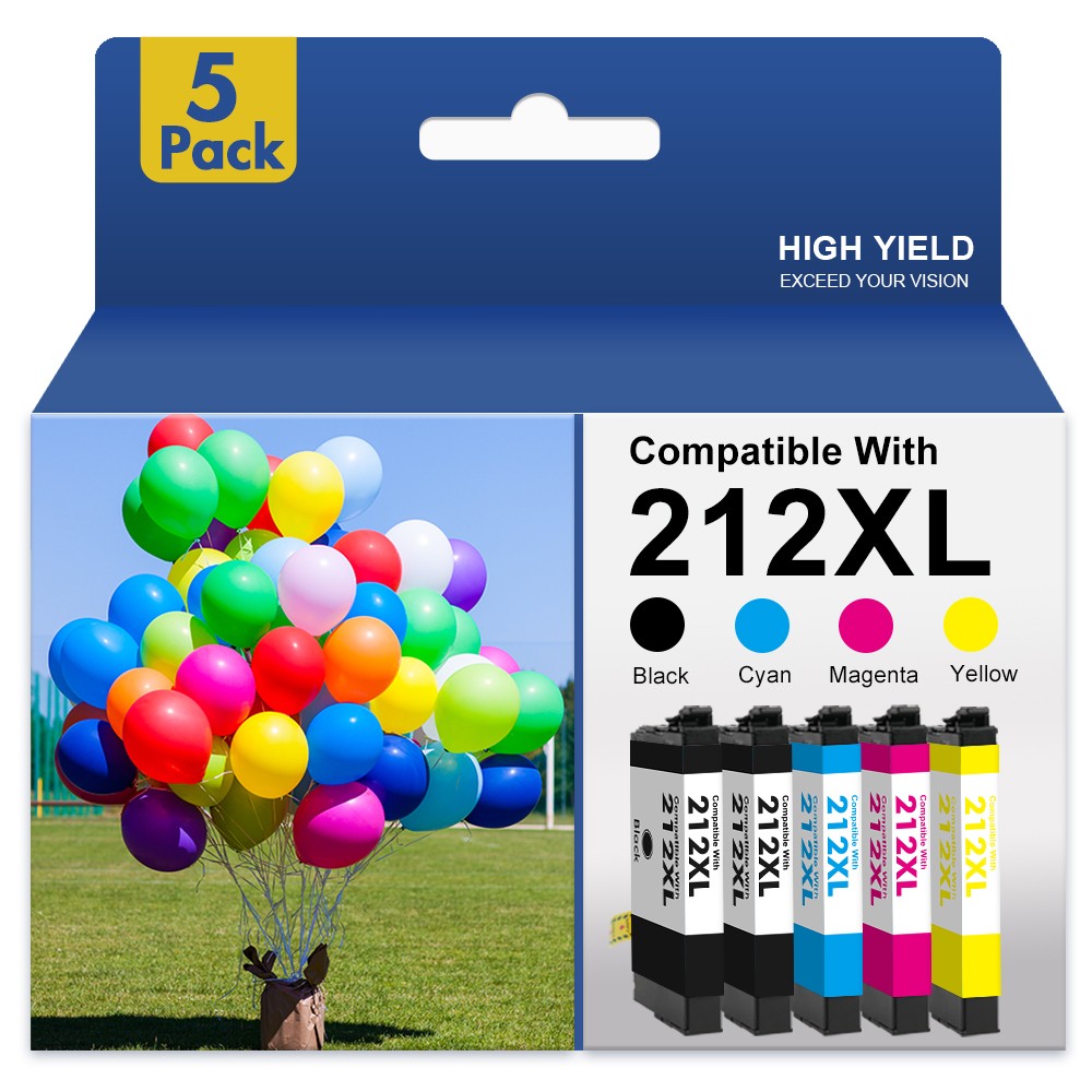 212XL T212XL Ink Cartridges For Epson Workforce WF-2850 XP-4100 XP-4105 Printers
