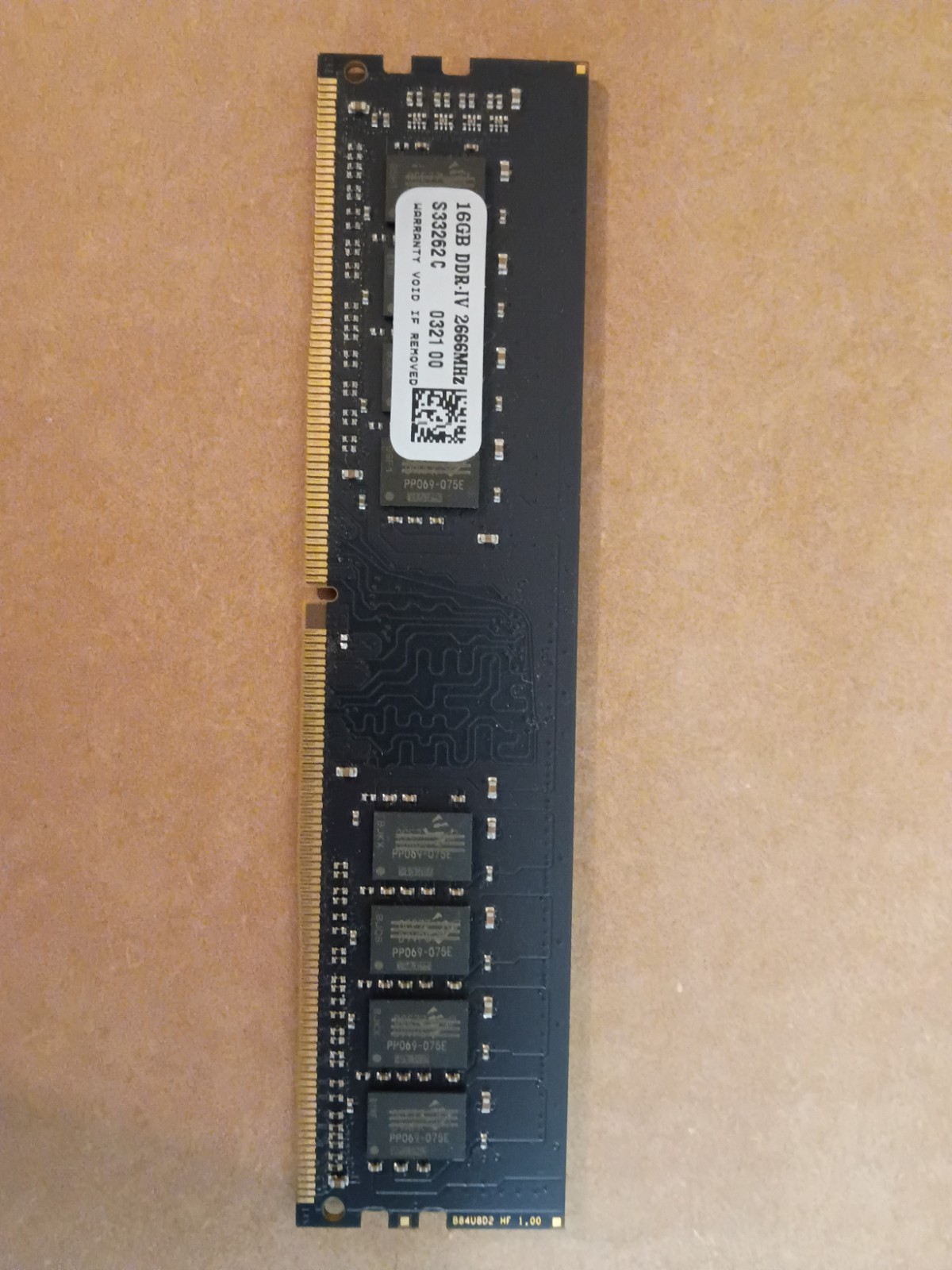 16GB DDR4 2666MHz PC4-21300 UDIMM 288-Pin Desktop RAM Memory Module Non-ECC