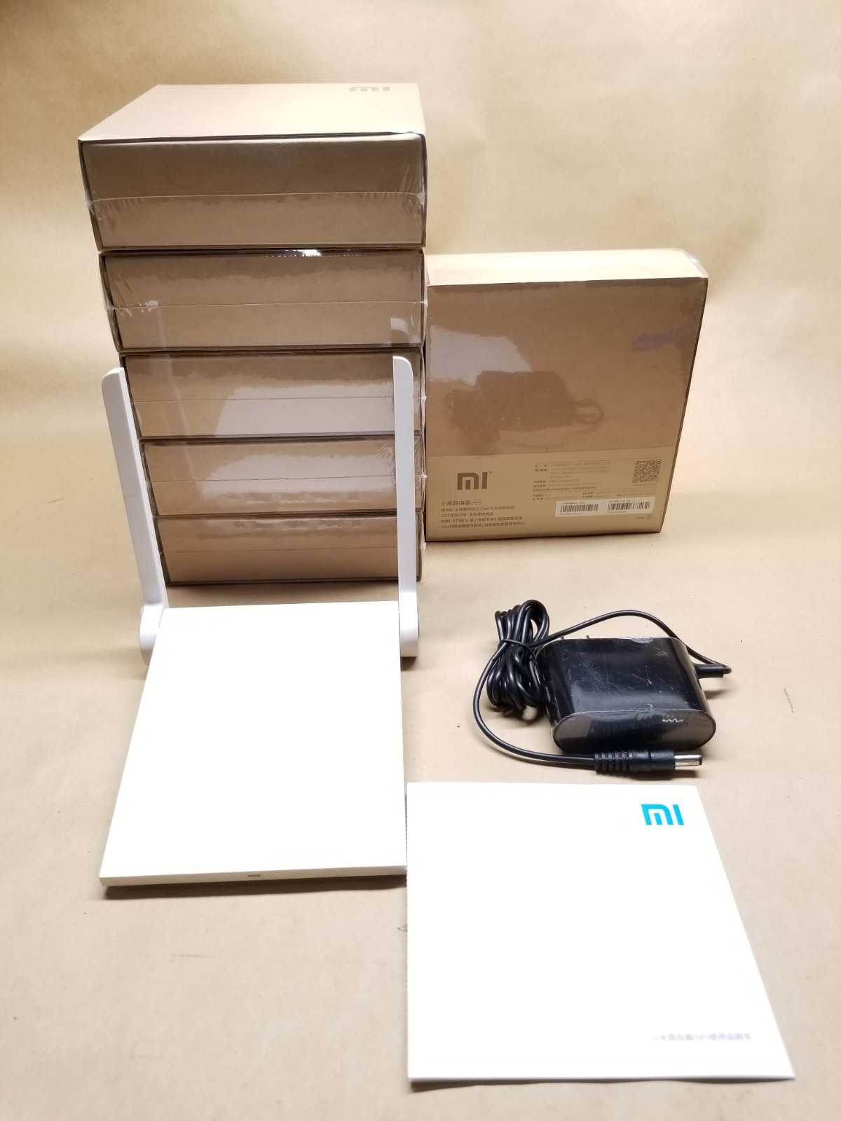 (Lot of 6) Xiaomi Mi WiFi Router Mini AC1200 Dual Band 2.4/5GHz USB 2.0 OpenWrt