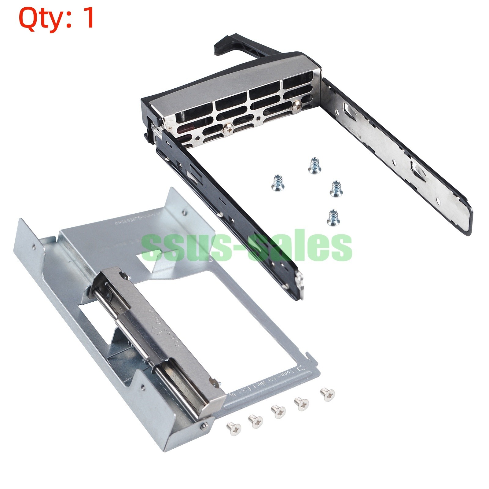 lot For Supermicro 3.5"LFF Bracket + 2.5" Adapter MCP-220-00043-0N /00118-0B