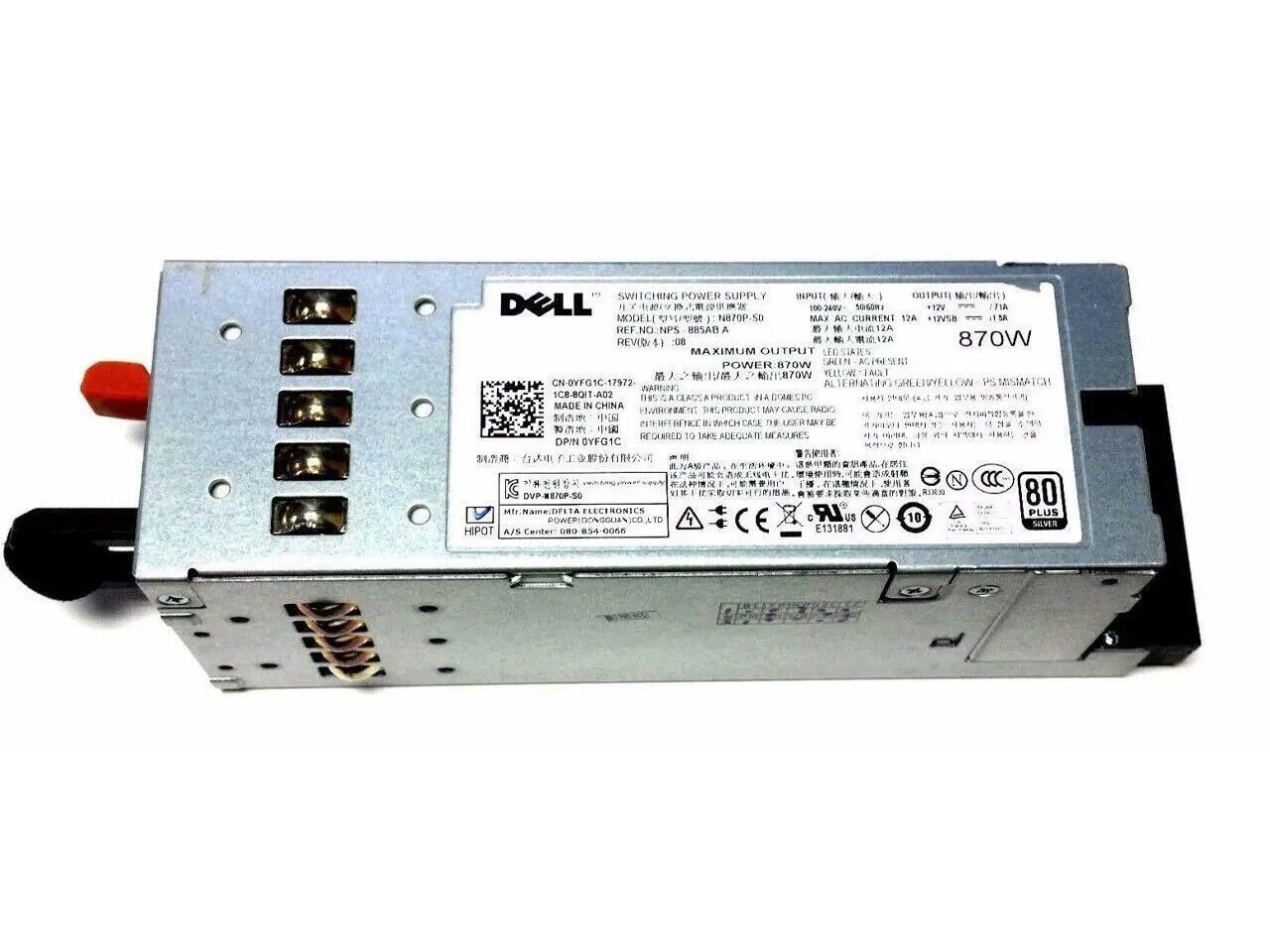 Dell R820 R720 Server 2.5 inch 8 Bay Hard Disk Backplane 022FYP 22FYP