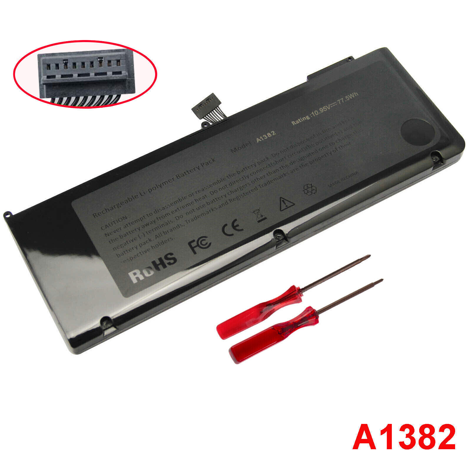 A1382/A1321 Battery For MacBook Pro 15" A1286,Mid 2009 2010 2012,Early/Late 2011