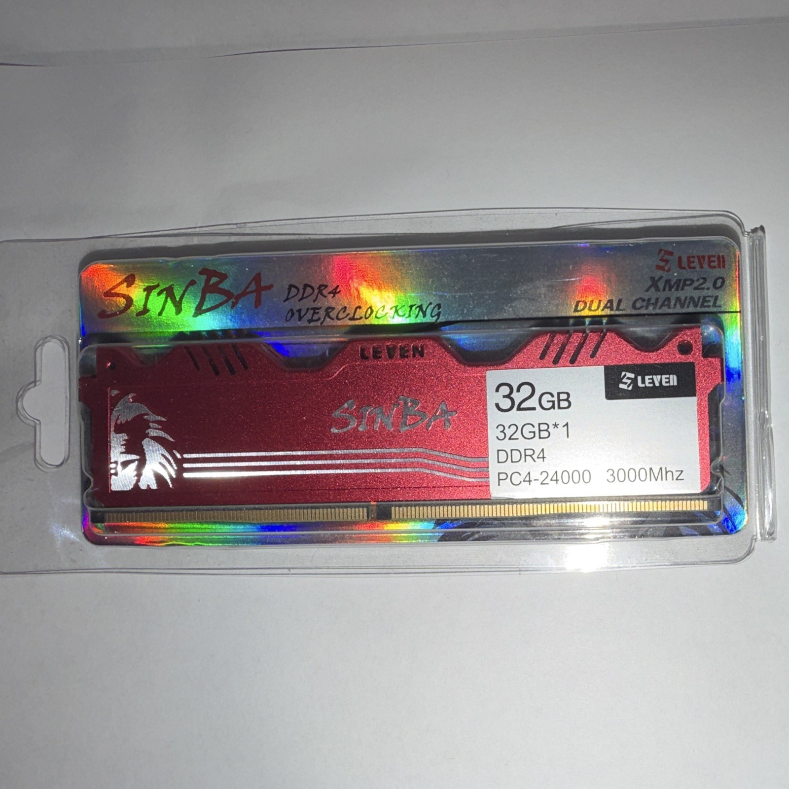 SINBA Gaming 32GB (1x32GB) DDR4-3000 PC4-24000 288-Pin UDIMM RAM