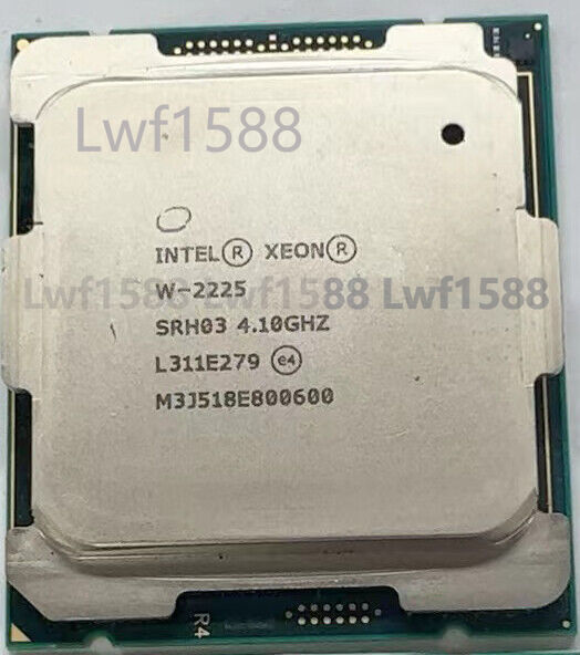 Intel Xeon W-2225 4C/8T 8.25MB 105W SRH03 4.1GHz LGA2066 CPU Processor w-2225