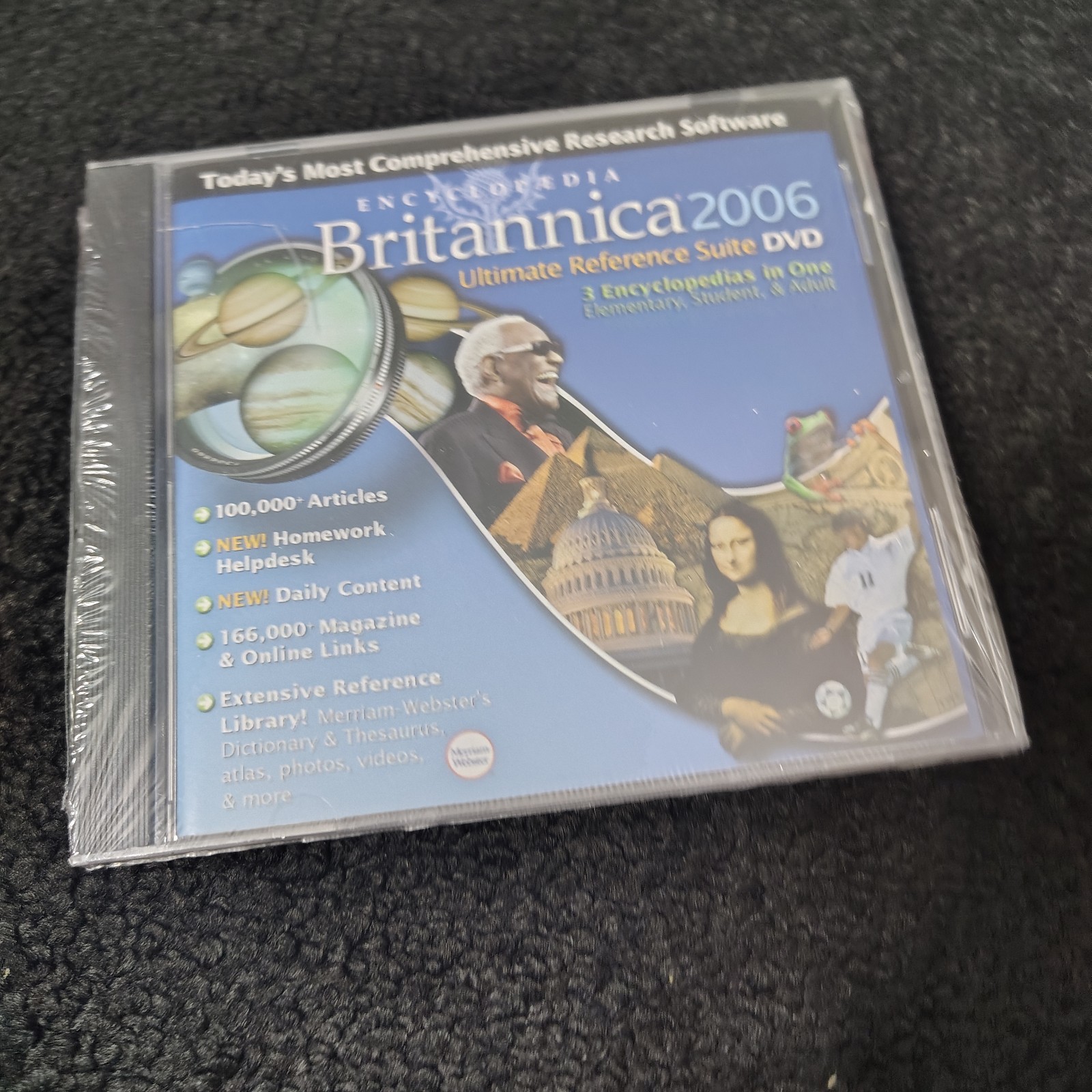 Encyclopedia Britannica Reference Ultimate Reference Suite 2006 DVD New Sealed