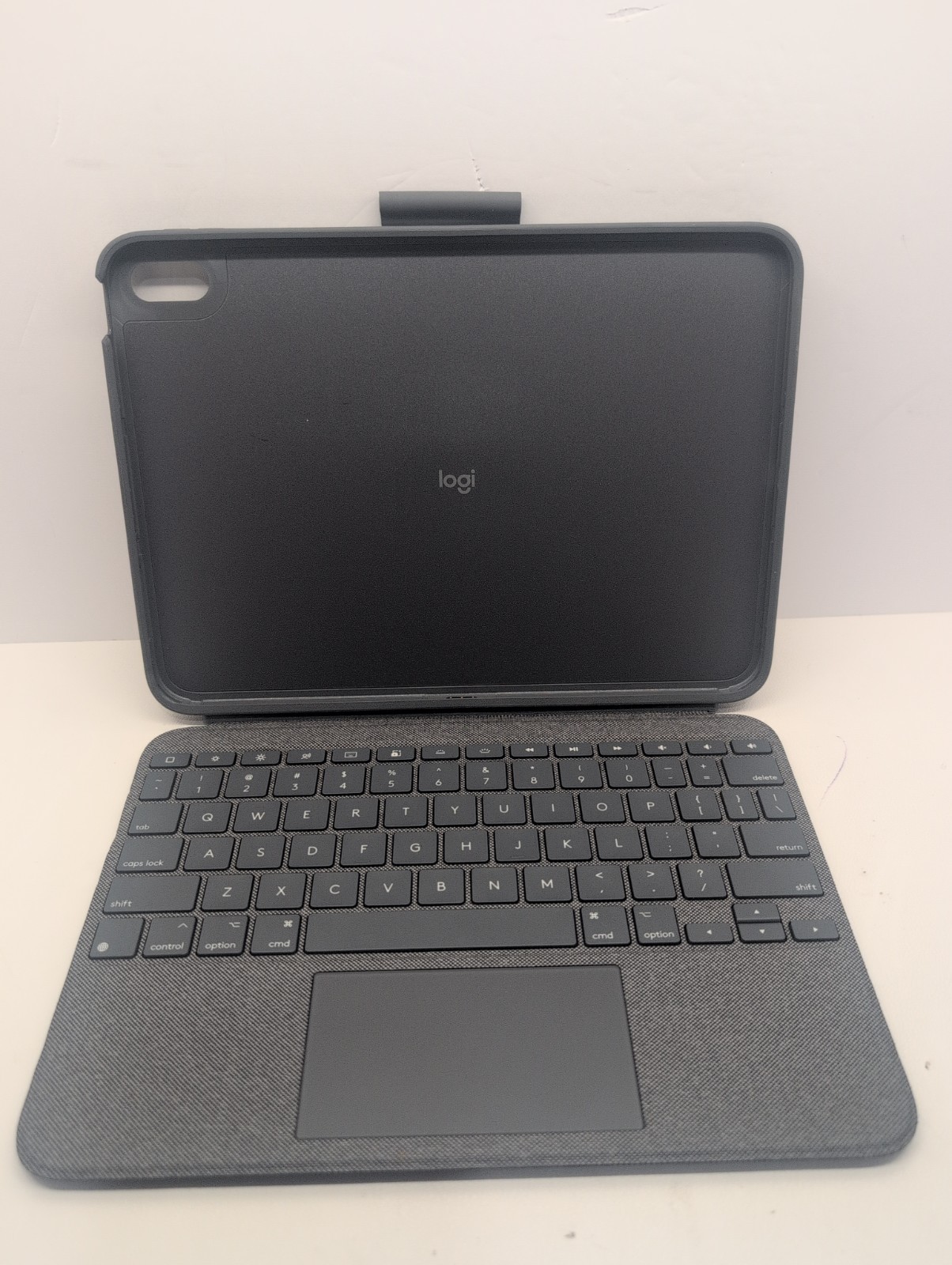 Logitech Combo Touch Keyboard Case for Apple iPad 10th Gen. - Oxford Gray