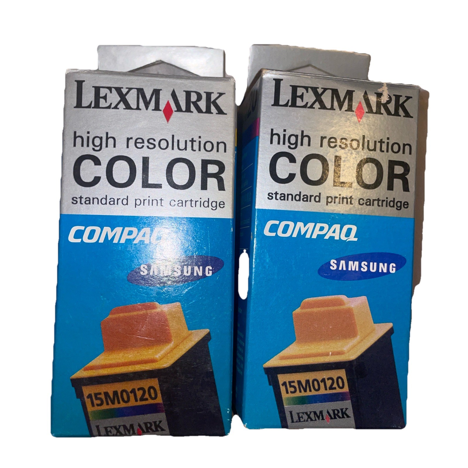 Lexmark 20 (15M0120) Color Ink Cartridge 2-Pack GENUINE NEW 