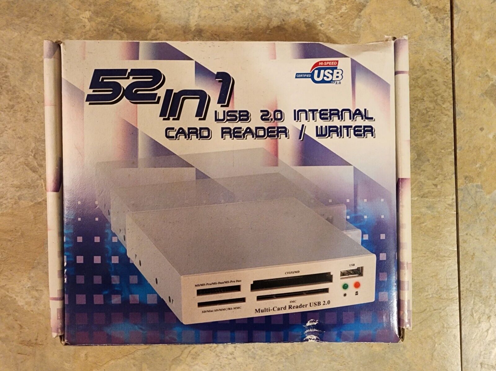 52 in 1 USB 2.0 Internal Multi-Card Reader