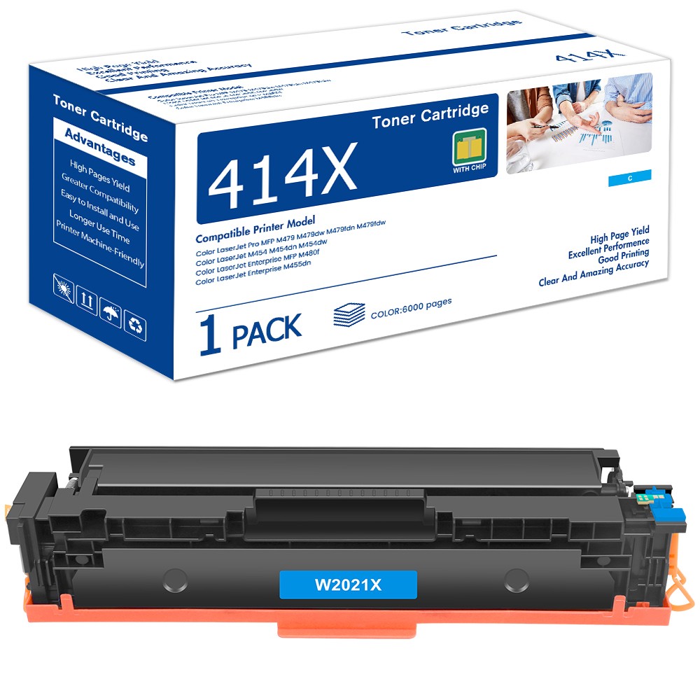 WITH CHIP W2020A W2020X Toner for HP 414A 414X Laserjet M454 M479fdw M479fdw Lot