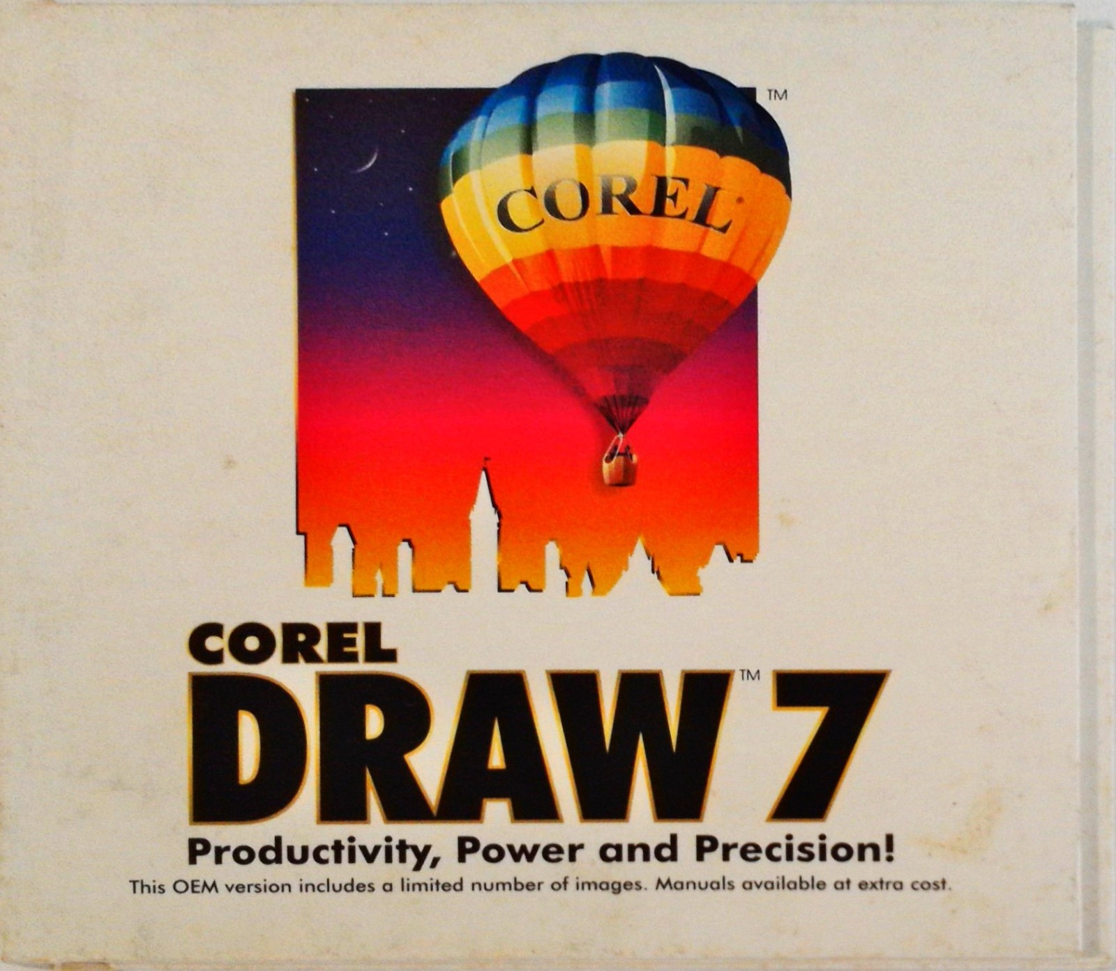 Corel DRAW 7 (2CD Set, 1996, Corel) Graphic Design Software LikeNew W/Serial #