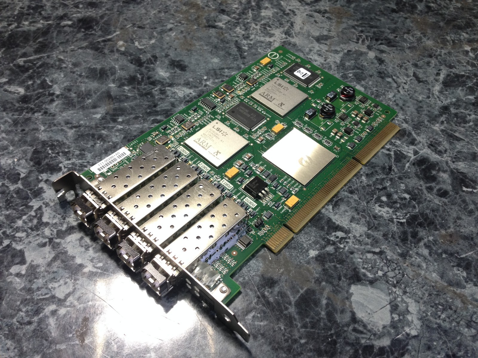 NetApp LSI7404XP-LC 111-00286+A0 Quad-Port Fibre Channel