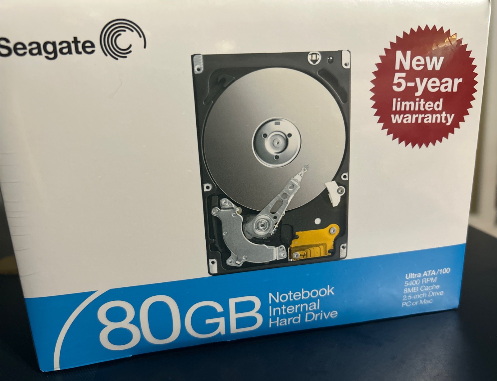 Seagate Momentus 80GB 5400RPM 2.5" / ST980815A Notebook Internal HD Sealed