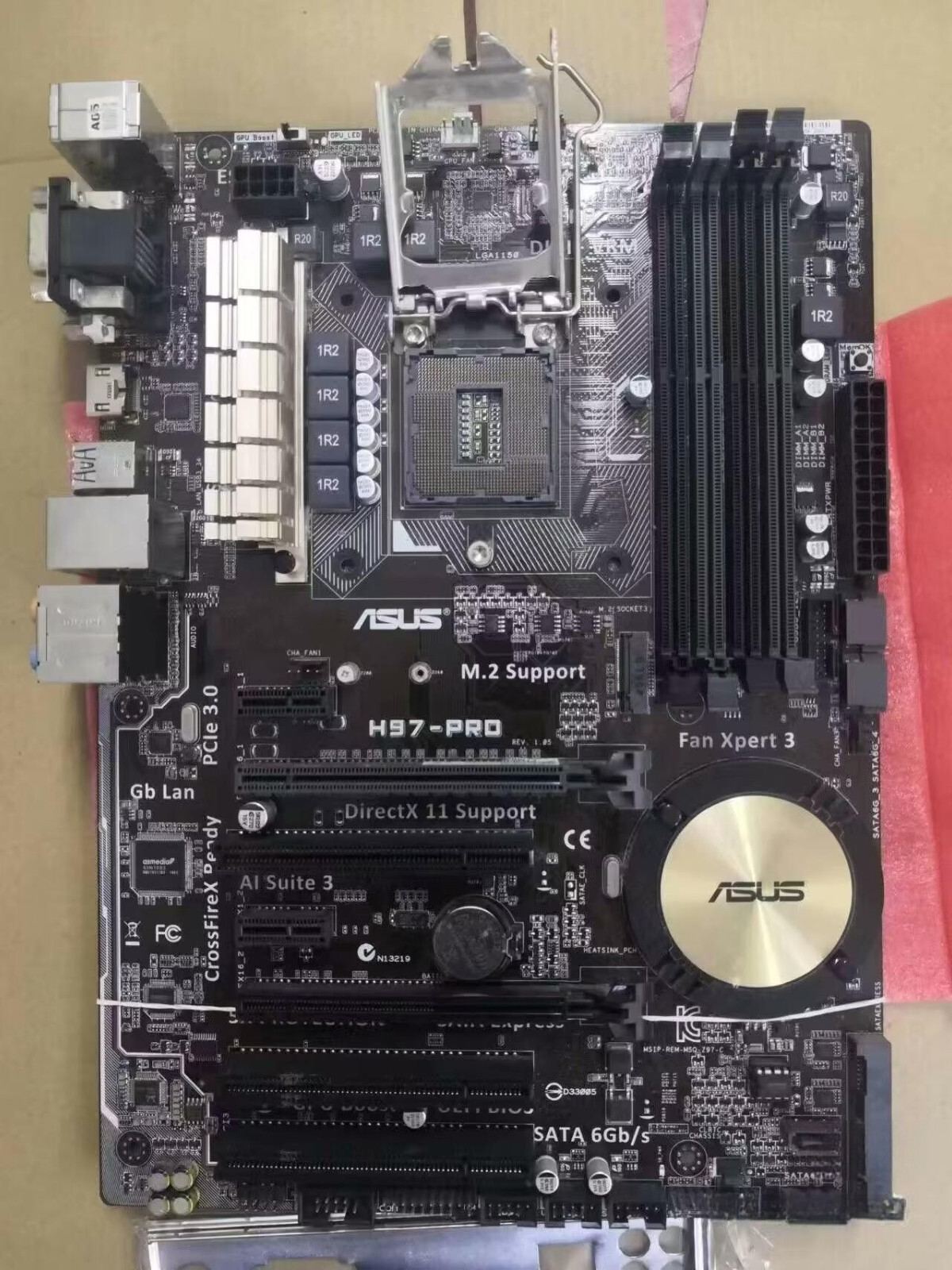 ASUS H97-PRO Motherboard Mainboard Intel H97 LGA1150 DDR3 HDMI VGA With a I/O 