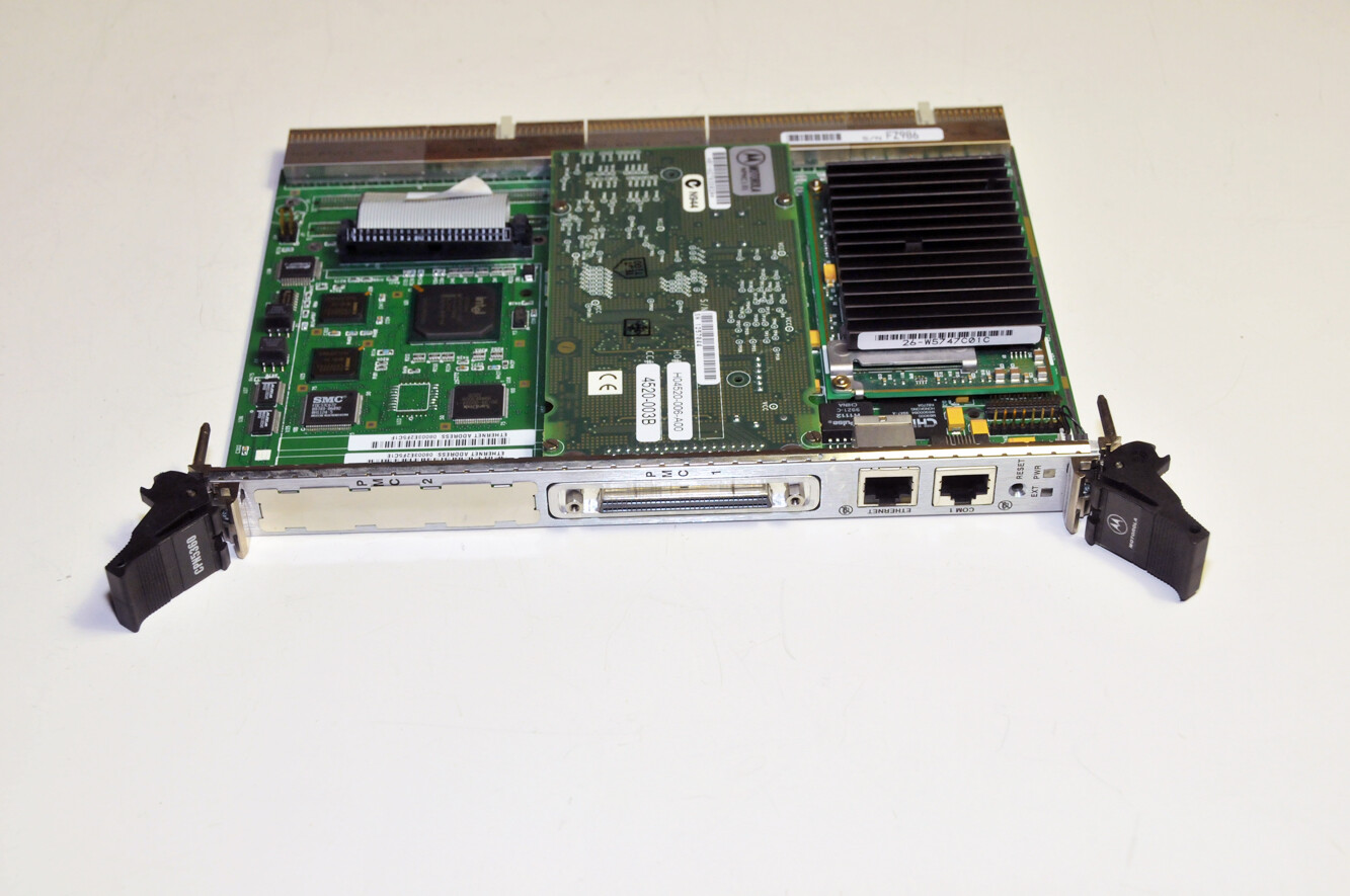 Motorola CPN5360 High performance single slot cPCI Board   01-W3632F-06A