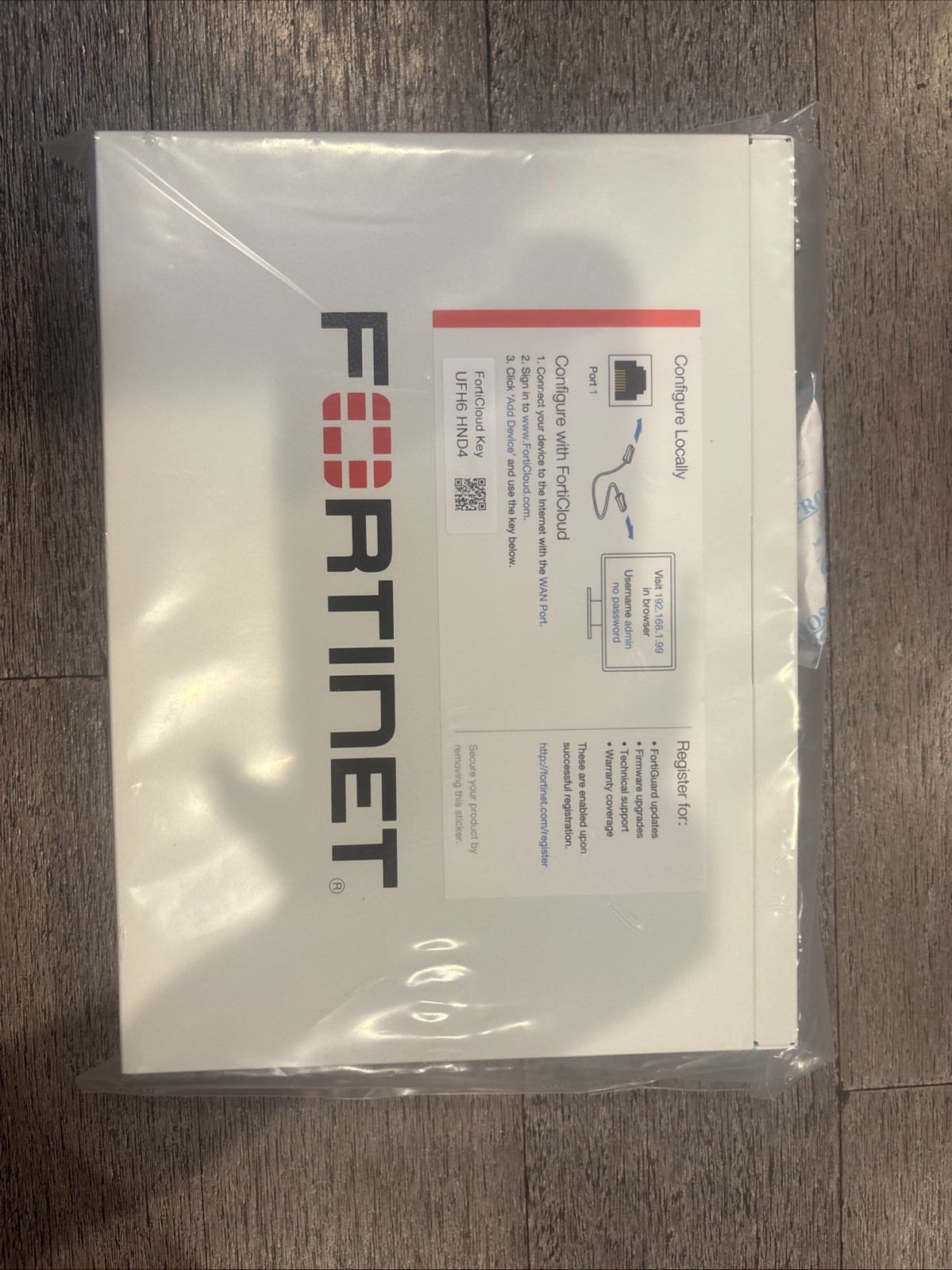 Fortinet FortiGate 61E Network Security/Firewall Appliance w/ 3 Year License