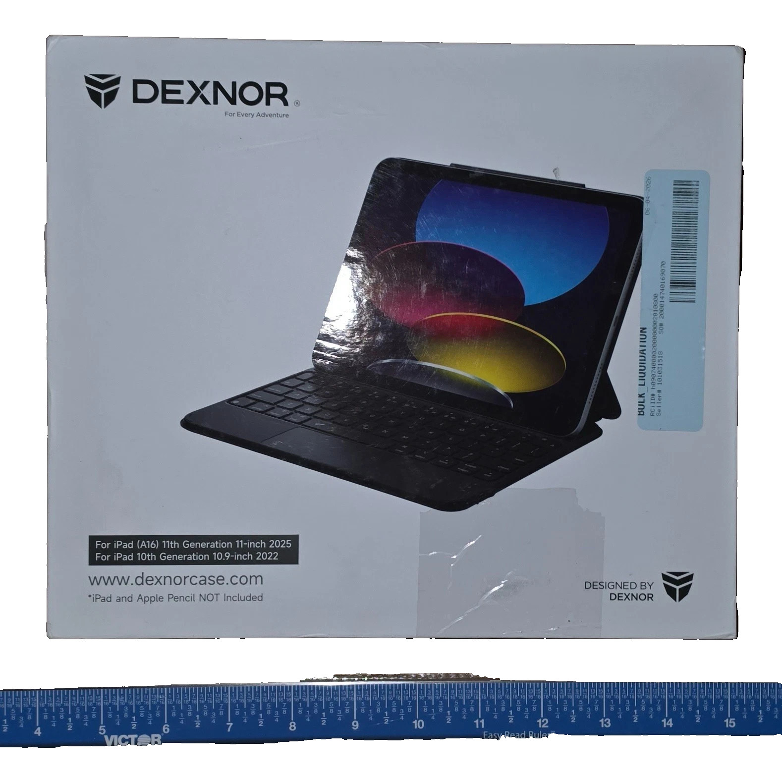New Dexnor DK010 Smart Magnetic Keyboard Case For iPad 11th And 10th Generation