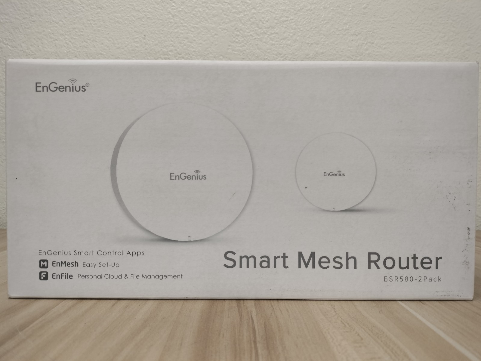EnGenius ESR580-2Pack tri-band smart Wi-Fi mesh system NEW SEALED