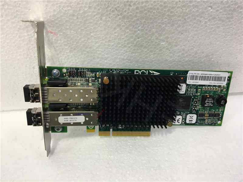 Used & Test  EMULEX 00JY833 10GB FC HBA EMULEX  Ship DHL or EMS