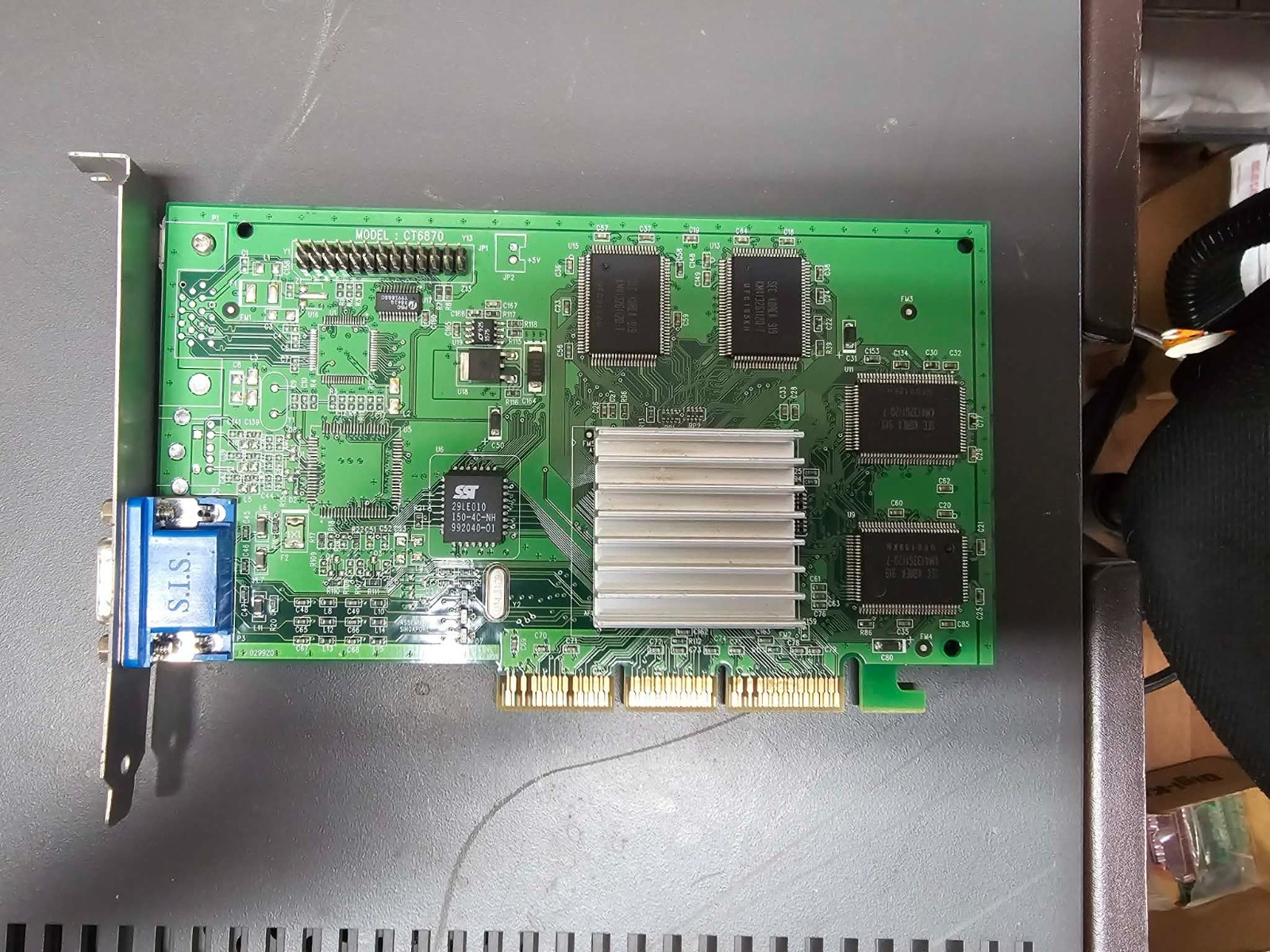 Retro AGP Videocard - Creative 3D Blaster CT6870 - RIVA TNT2 Ultra 32MB - TESTED