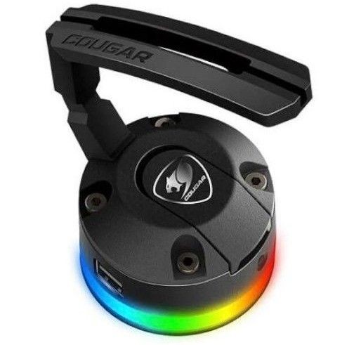 COUGAR BUNKER RGB Mouse Bungee with Full-Color RGB Lighting and USB Hub