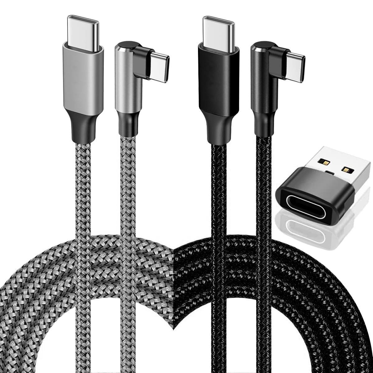 USB C to C Cable 100W 2 Pack 3FT Type C C Fast Charging 2Pack 