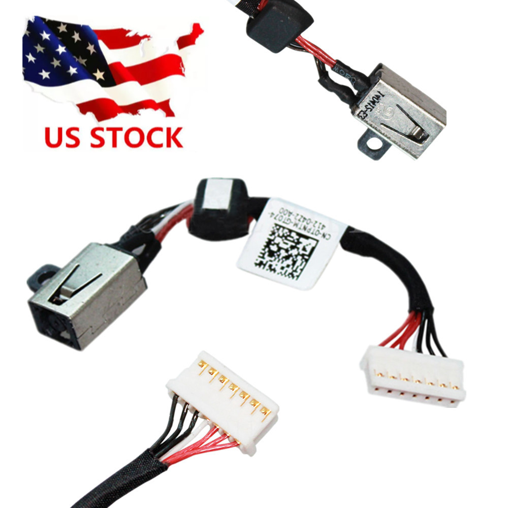 10PCS DC JACK CABLE US FOR Dell XPS 15 9560 XPS 9550-10 XPS9550-10 P56F001 