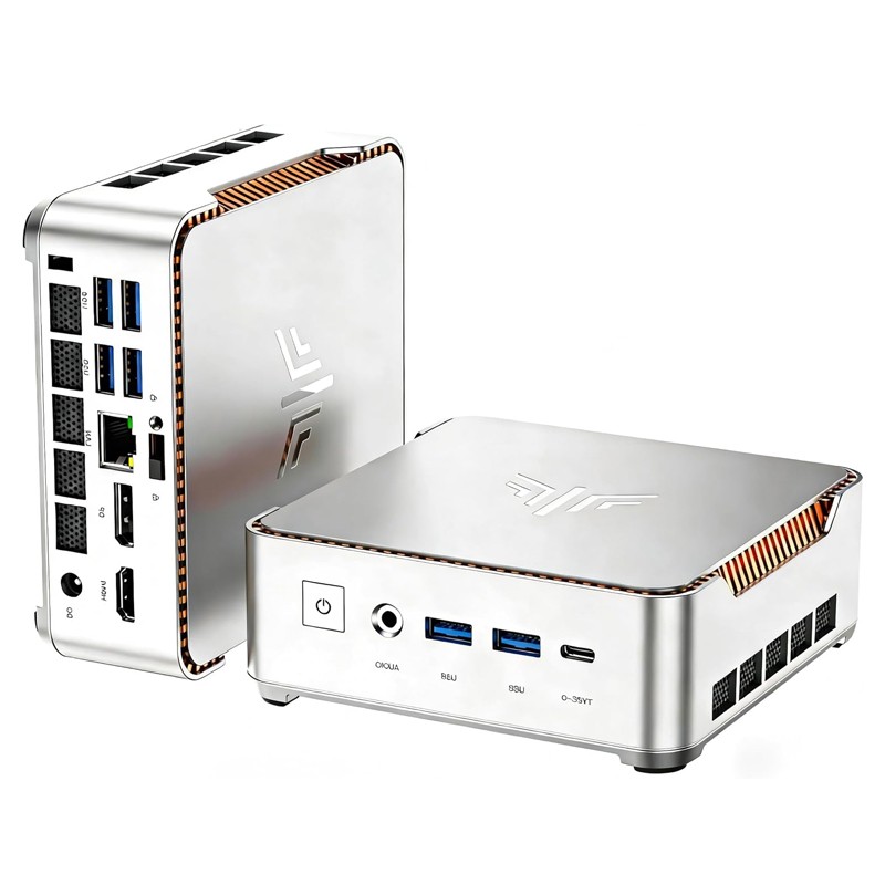 KAMRUI P2 Mini PC,AMD Ryzen R2544 (4C/8T, 3.7GHz)16GB RAM + 512GB SSD Win 11 Pro