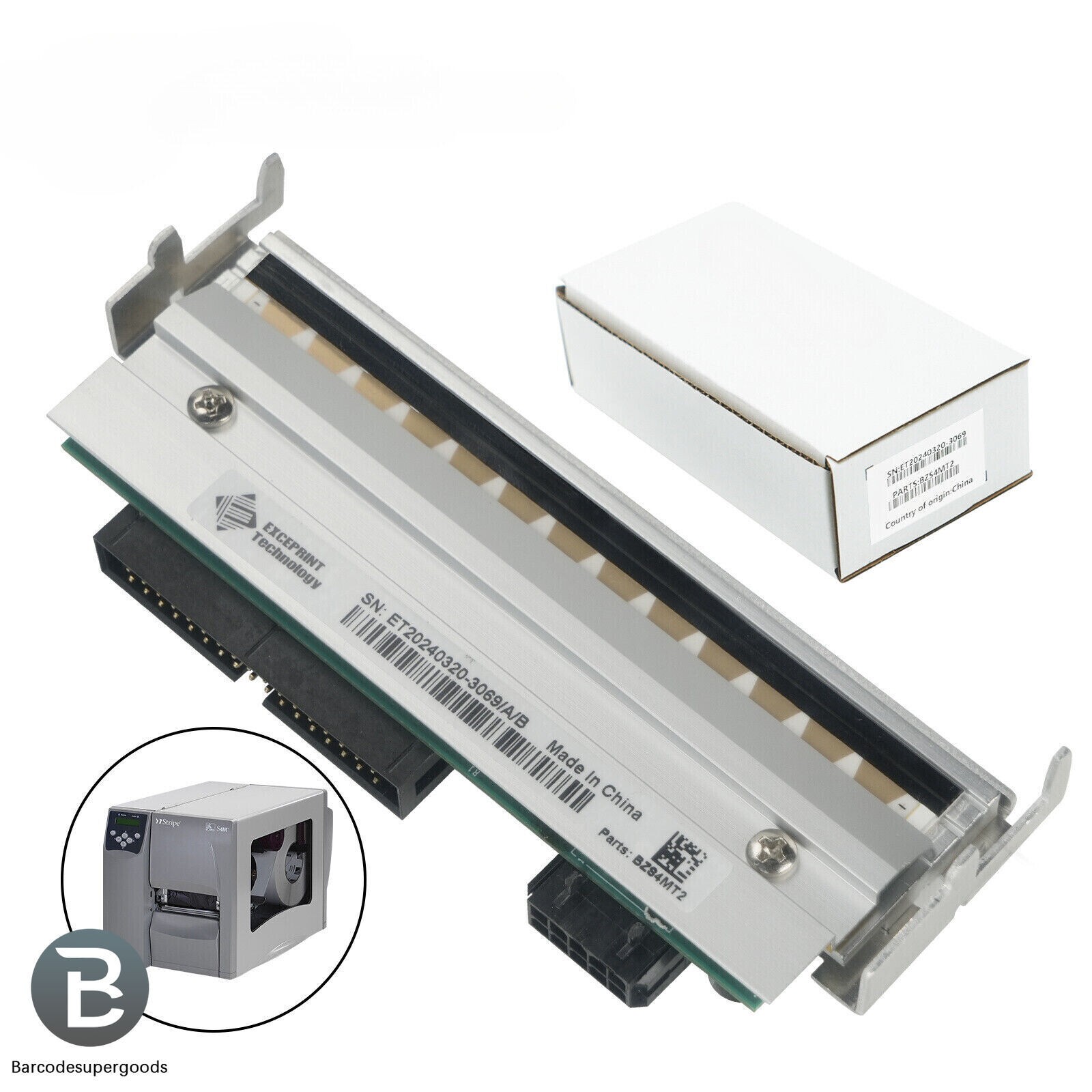 USA New Thermal Printhead for Zebra S4M Z4M Z4MPlus Z4000 Printer 203dpi G41400M