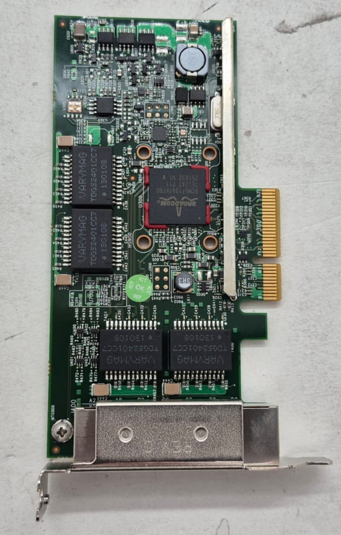 Dell Broadcom 0TMGR6 5719 Quad Port 1G PCIe Network Adapter