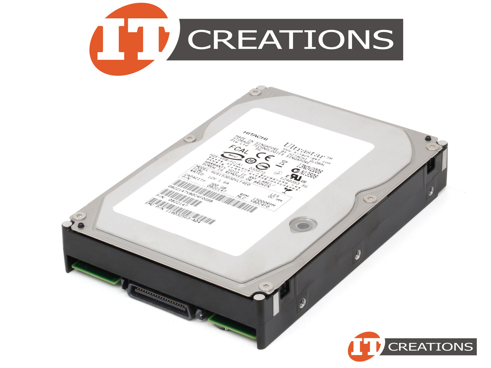 HITACHI GLOBAL300GB 15K RPM FIBRE CHANN HUS153030VLF4E0