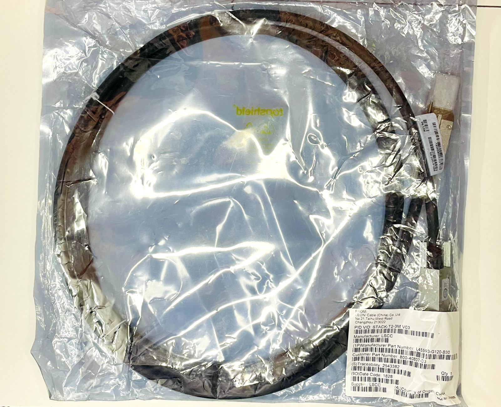 Genuine Cisco STACK-T2-3M Type 2 Stacking Cable