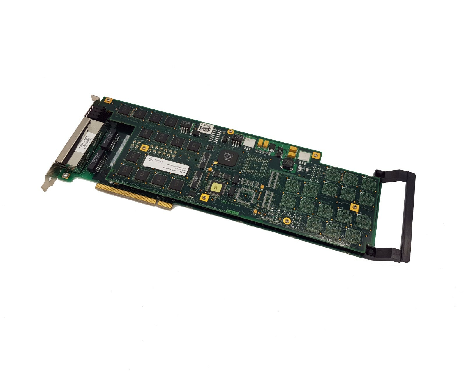 Natural MicroSystems NMS AG4000 4-Port E1 PCI Voice Board PN 31341 + AG2 Card