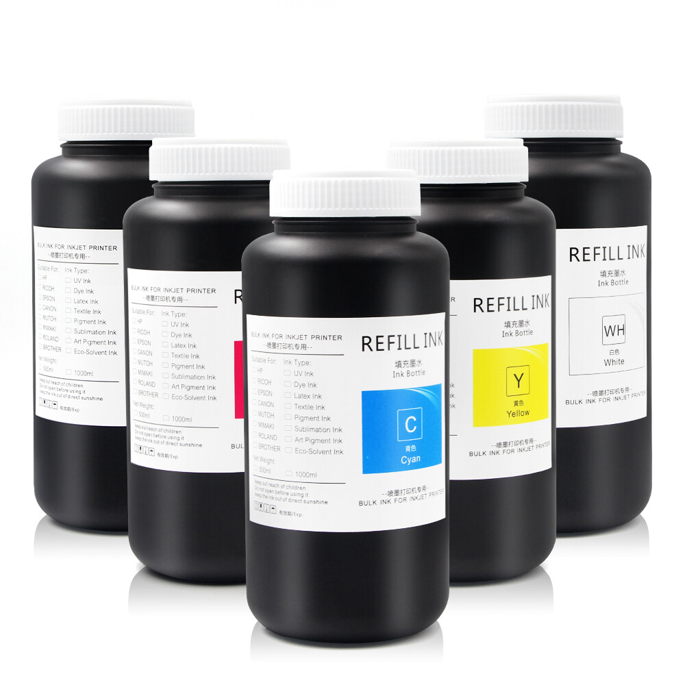 1000ML/Bottle Nazdar Gen5 UV Ink For Ricoh 5420 Gen5 Soft G4 G5 G6 Printer