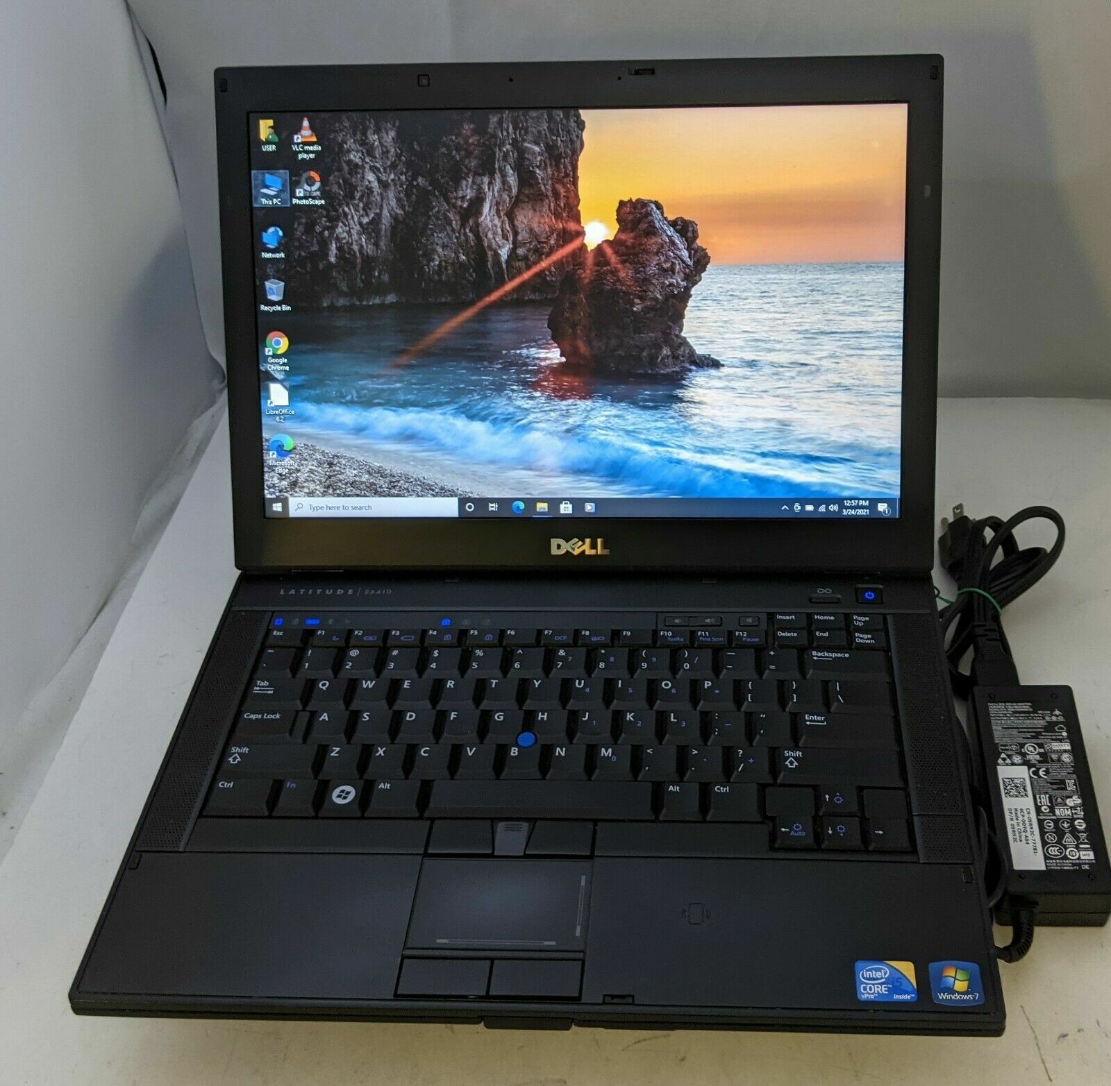 Dell Latitude E6410 Laptop Intel Core i5-2.53GHz 4GB 250GB DVD-RW WiFi Win10