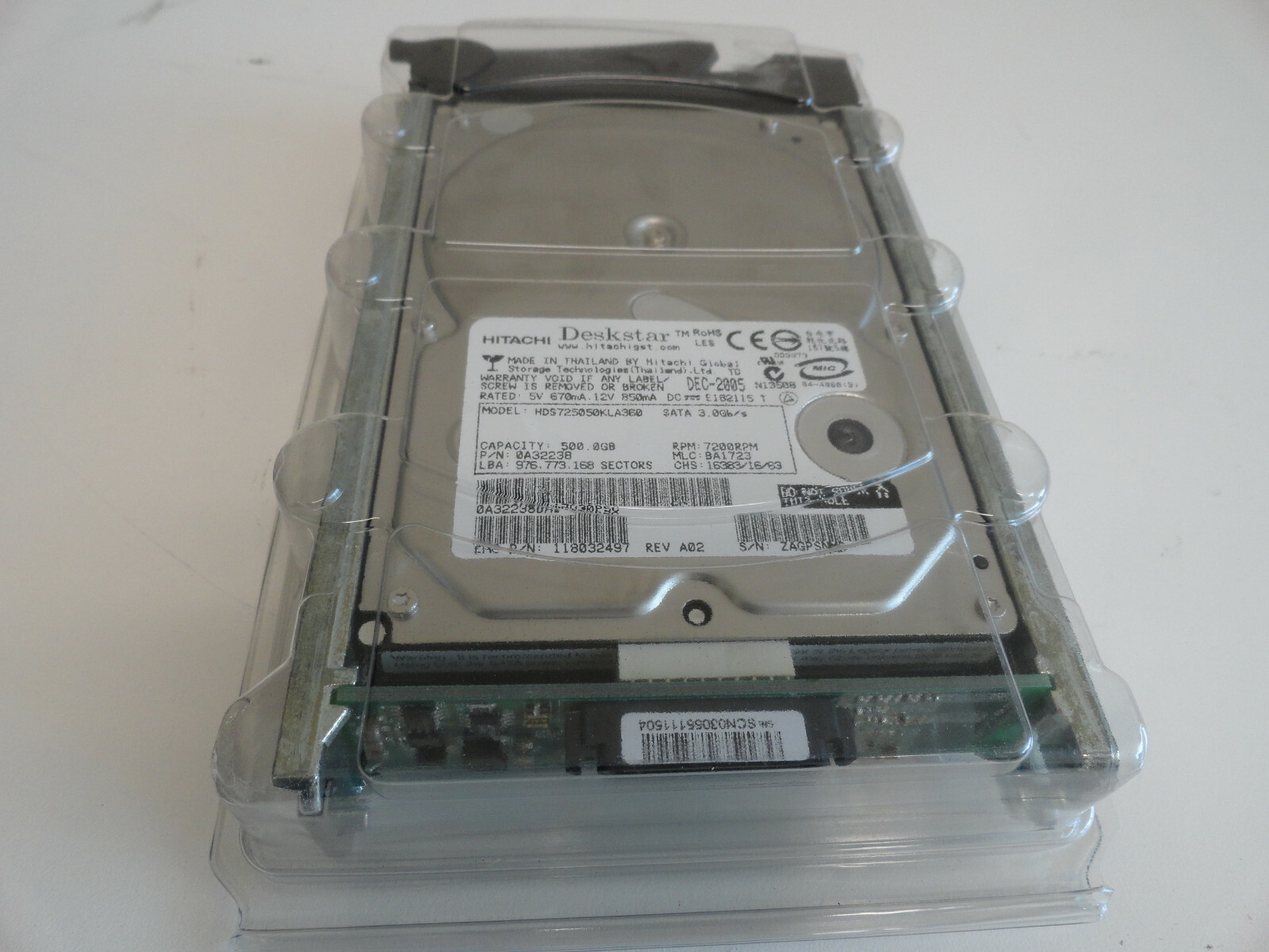HITACHI DESKSTAR HDS725050KLA360